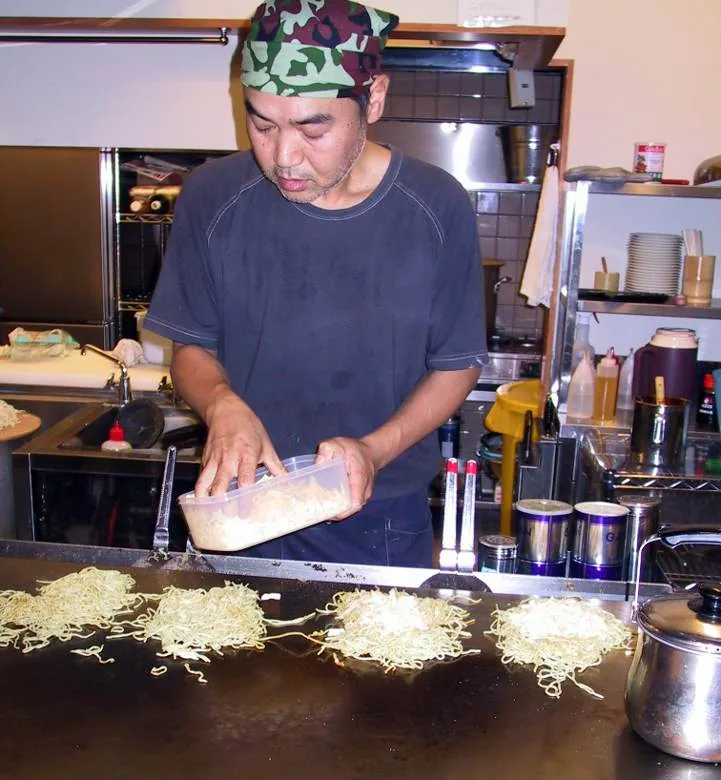 People sharing local food
